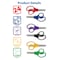 Better Office Products 24 Piece Blunt Tip Kids Scissors, 6 Assorted Colors, 5in. Length, Classic School Scissors, 24PK 00624 - alternate 5